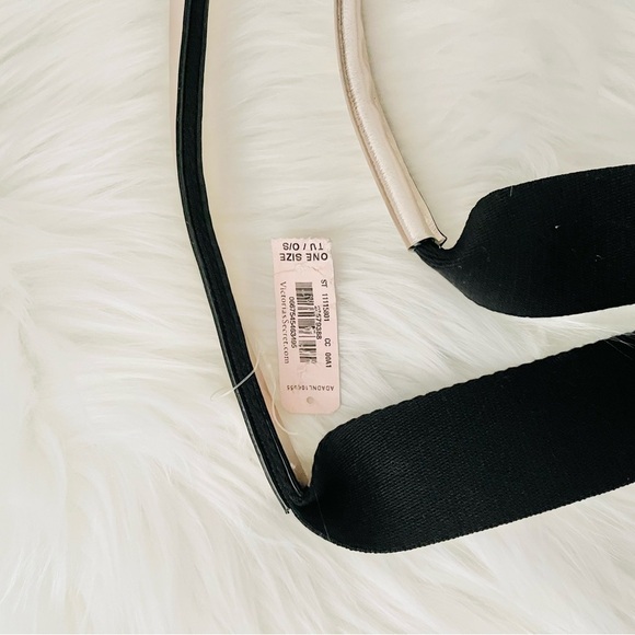 Victoria Secret Rose Gold Chevron Puffer Tote Bag - Picture 5 of 5